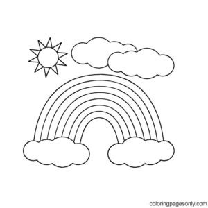 Sun coloring pages printable for free download