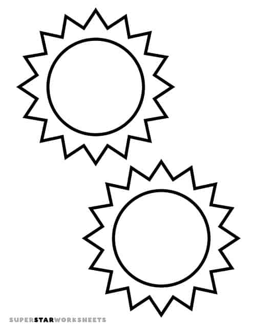 Sun template