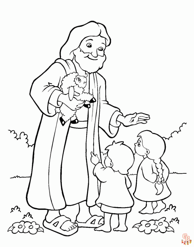 Vibrant sunday school coloring pages for faith