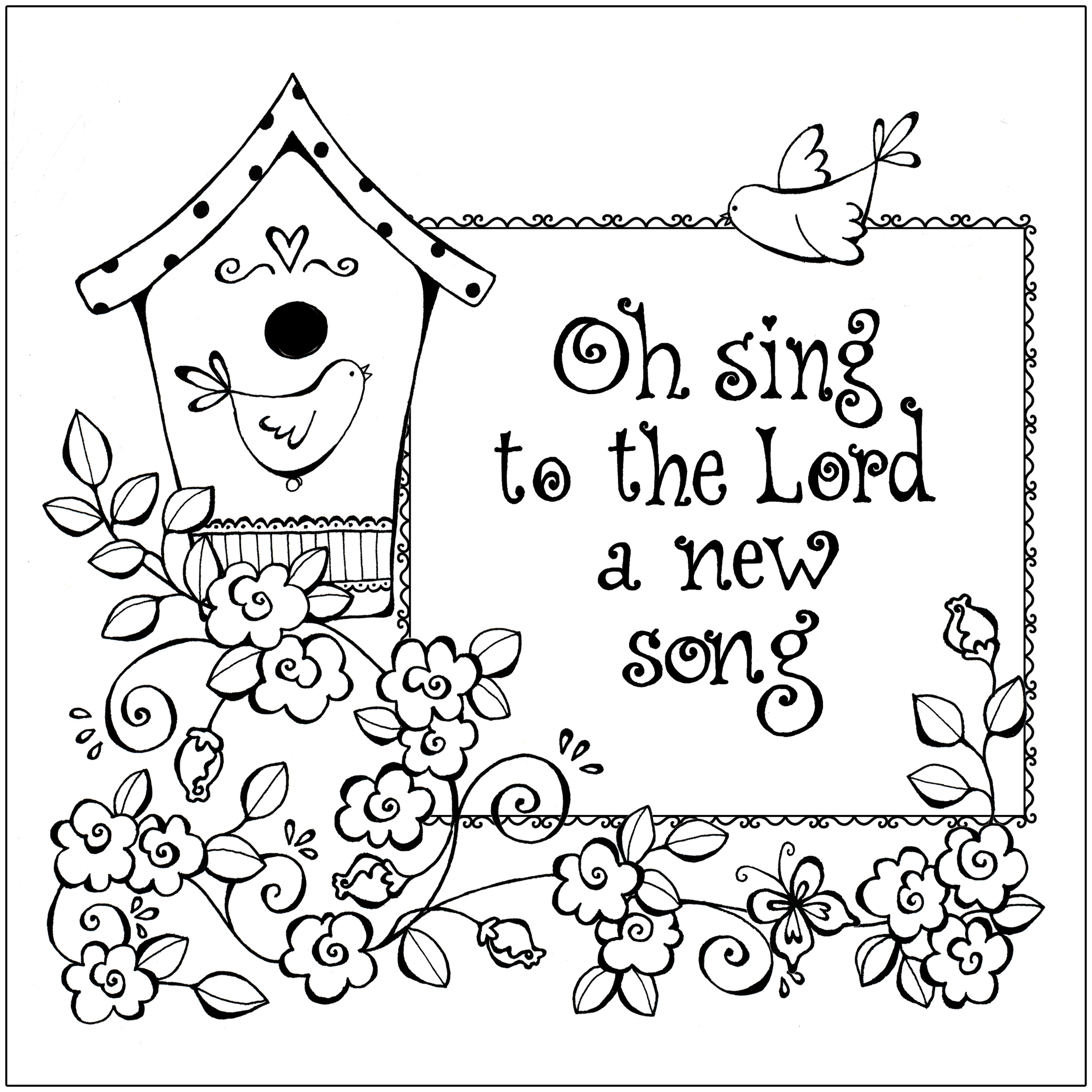 Free printable christian coloring pages for kids
