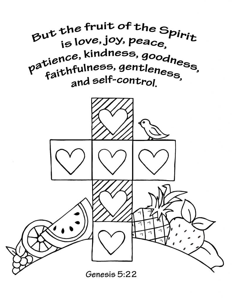Free bible verse coloring pages for sunday school â the hollydog blog