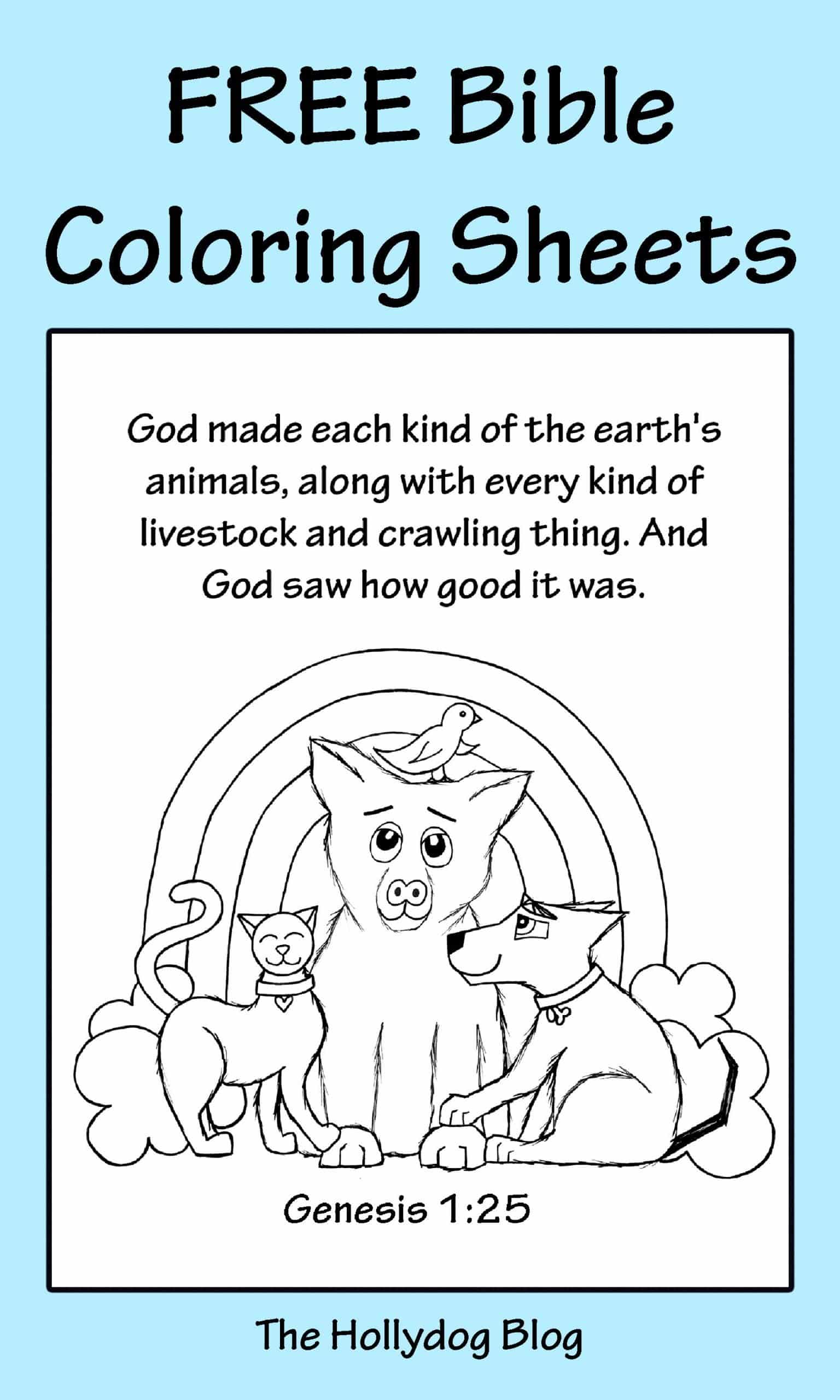Free bible verse coloring pages for sunday school â the hollydog blog