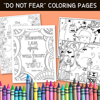 Do not fear coloring sheets free