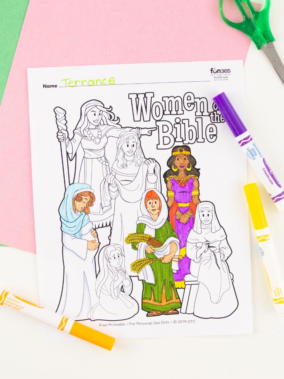 Free sunday school coloring pages