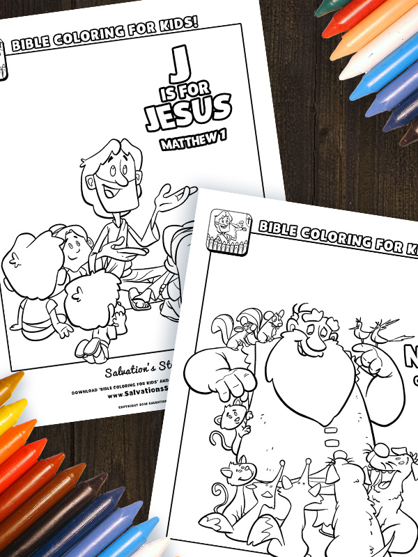 Bible coloring for kids free pages to print â sunday school games bible abc bible coloring memory verses