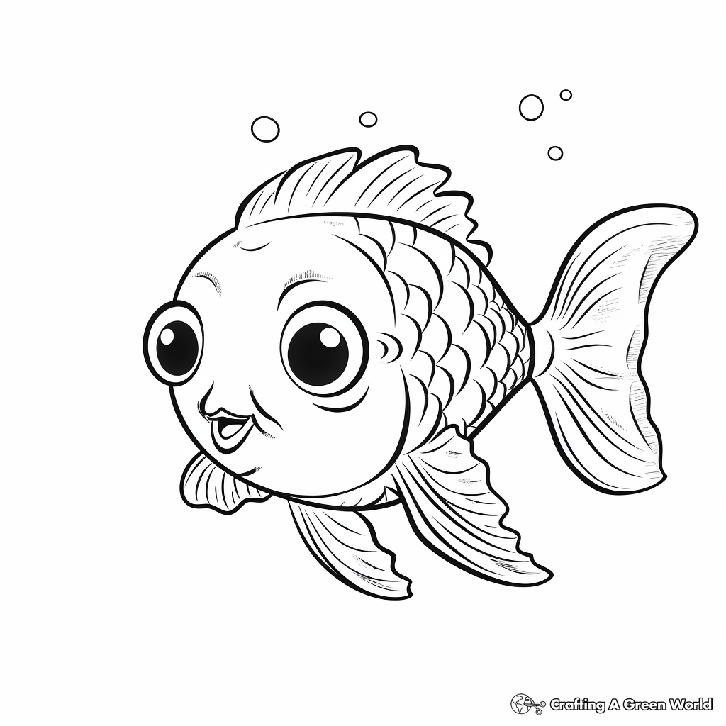 Sunfish coloring pages