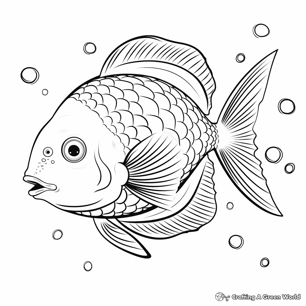 Sunfish coloring pages