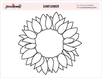 Make a move in the bright direction with these sunflower coloring pages