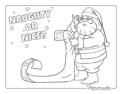 Best santa coloring pages for kids adults free printable pdfs