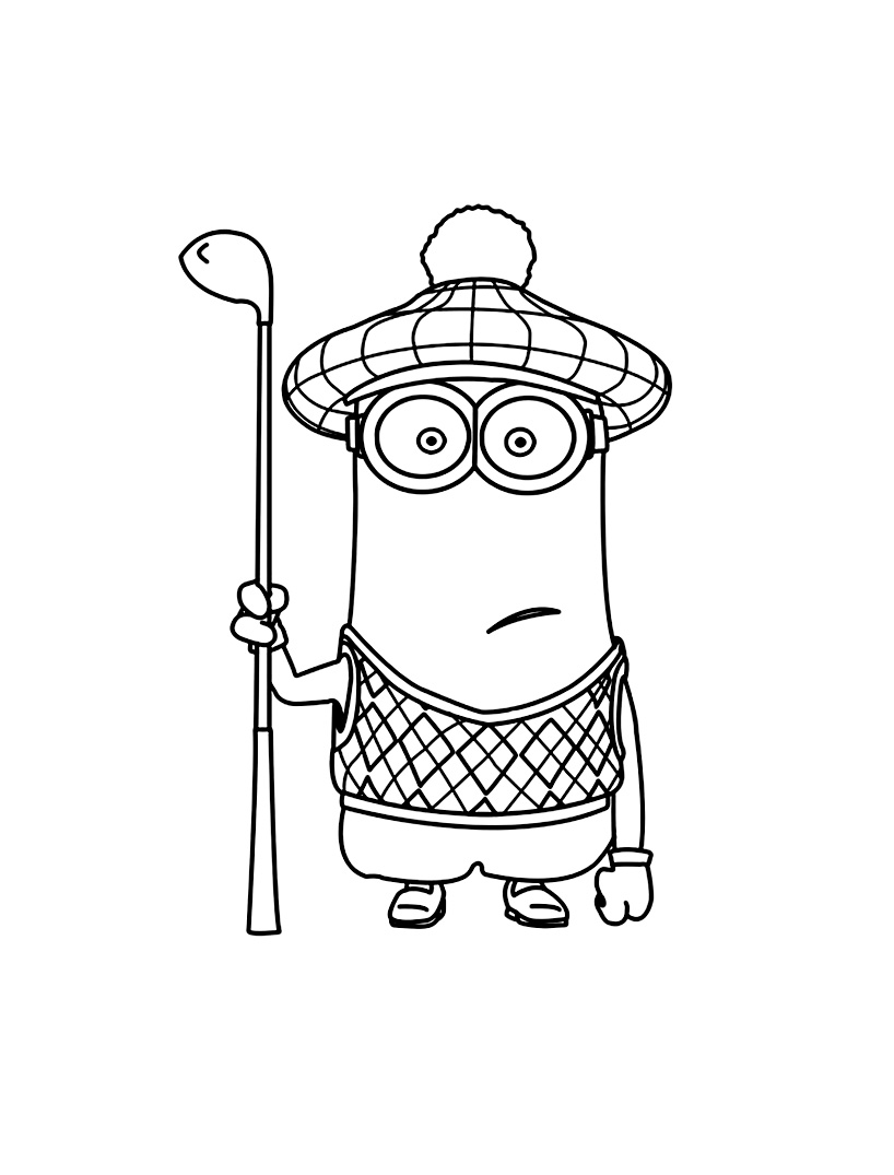 Despicable me coloring pages to download