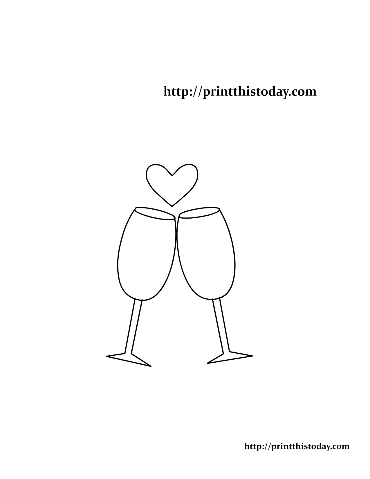 Free printable valentine coloring pages