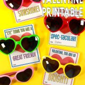 Sunglass valentines