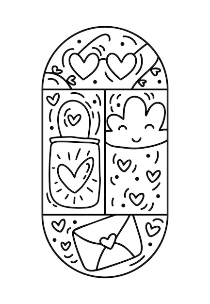 Page coloring pages kids kdp images