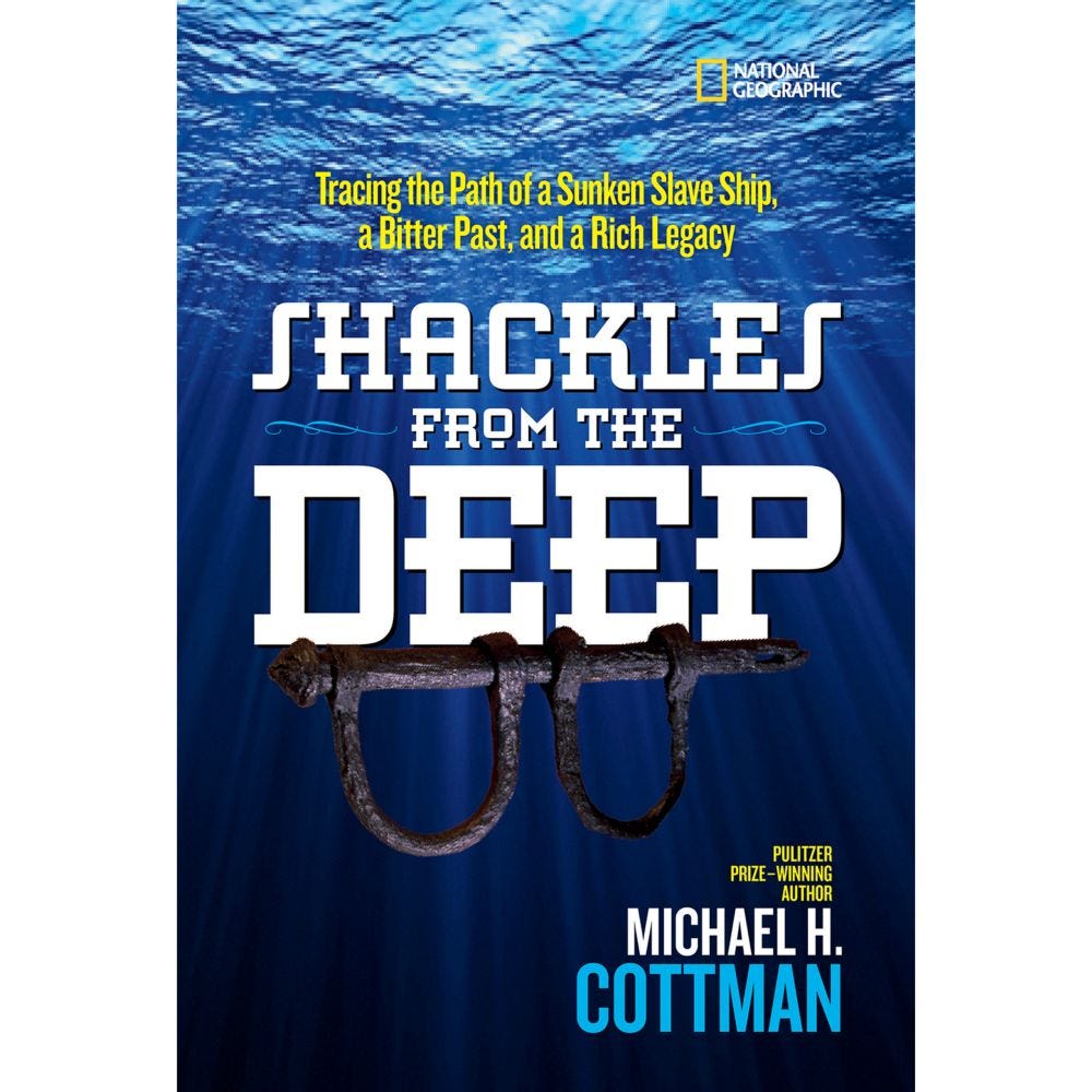 Discovery of sunken slave ship prompts authors personal journey