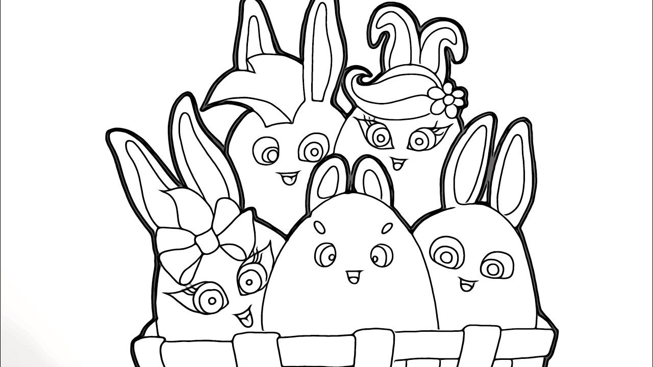 Cute sunny bunnies bunny coloring pages coloring pages free printable coloring pages