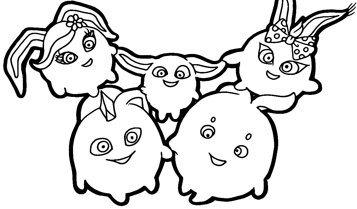 Sunny bunnies coloring pages printable for free download