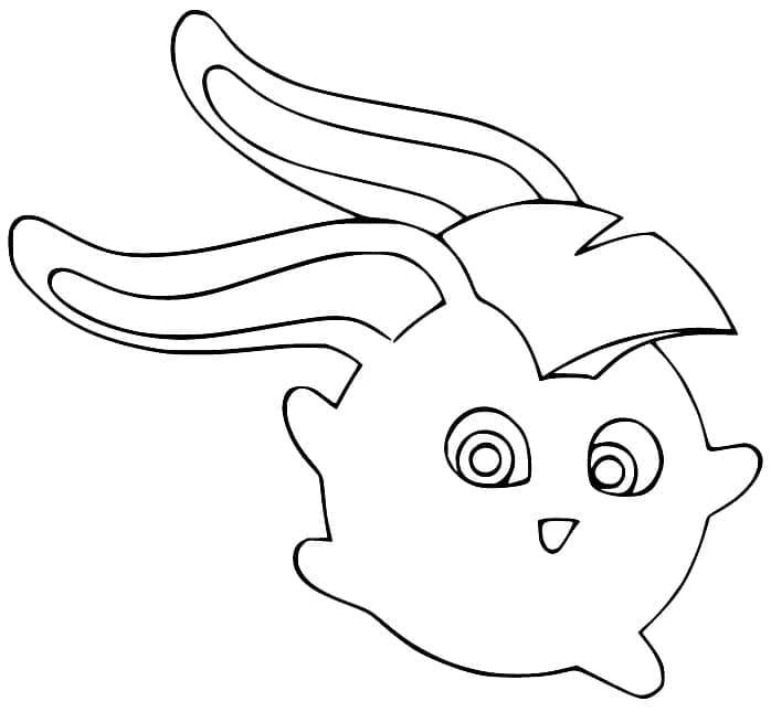 Sunny bunnies cute turbo coloring page