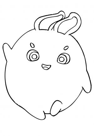 Free printable sunny bunnies coloring pages for adults and kids