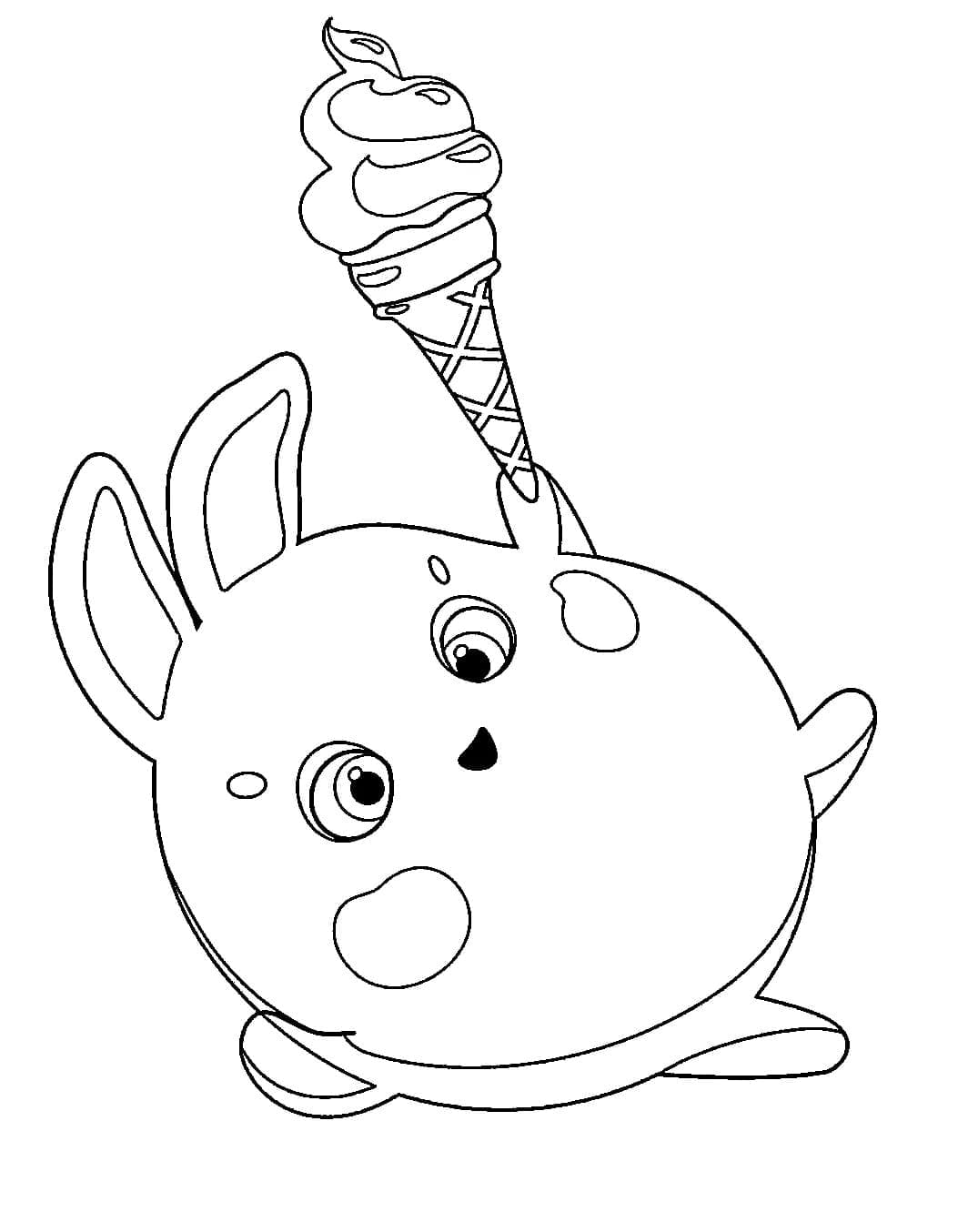 Big boo from sunny bunnies coloring page