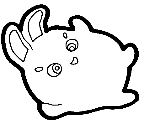 Sunny bunnies coloring page