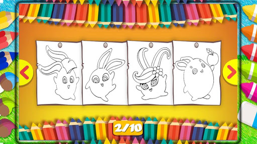 About sunny bunnies coloring book drawing for children google play version