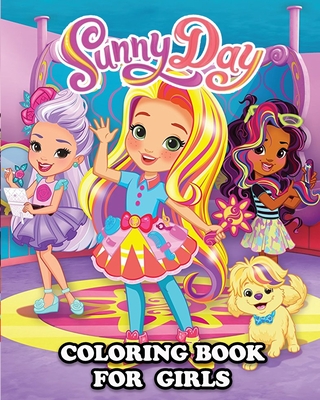 Sunny day coloring book for girls great activity book to color all your favorite sunny day characters paperback explore booksellers