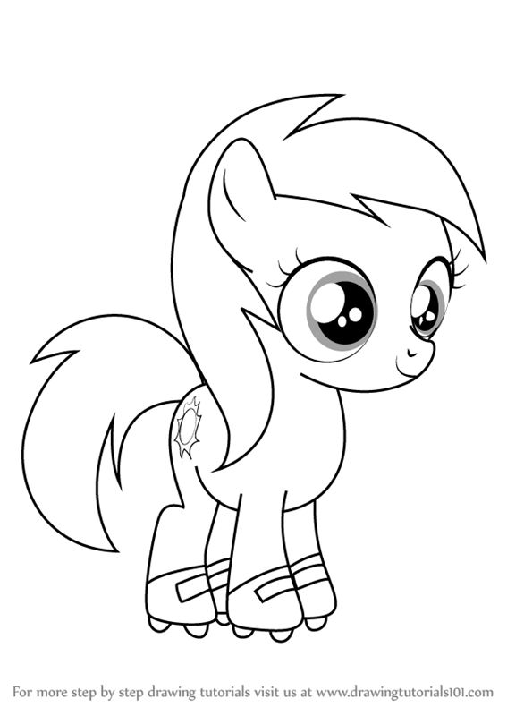 Learn how to draw sunny daze from my little pony