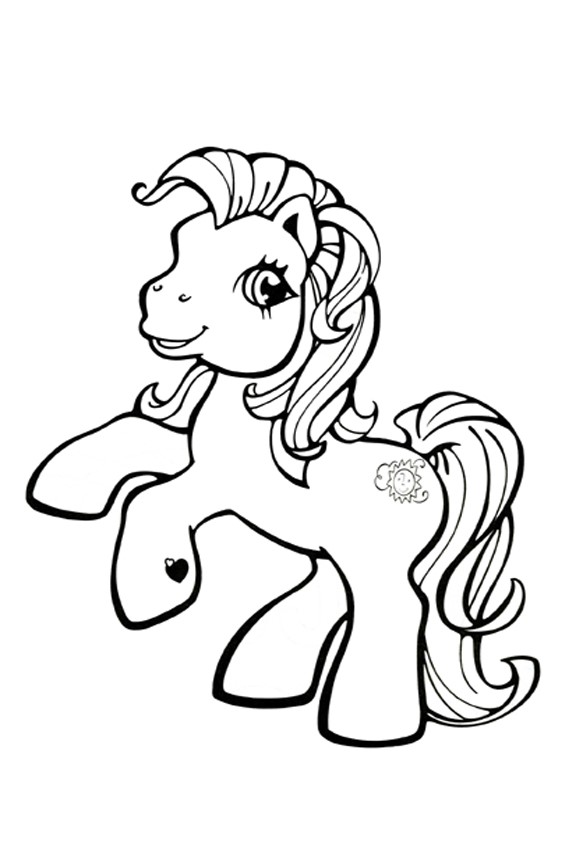 My little pony coloring pages to print and color in for free