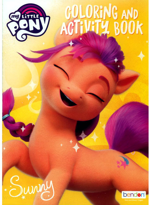 My little pony g sunny coloring books at retro reprints