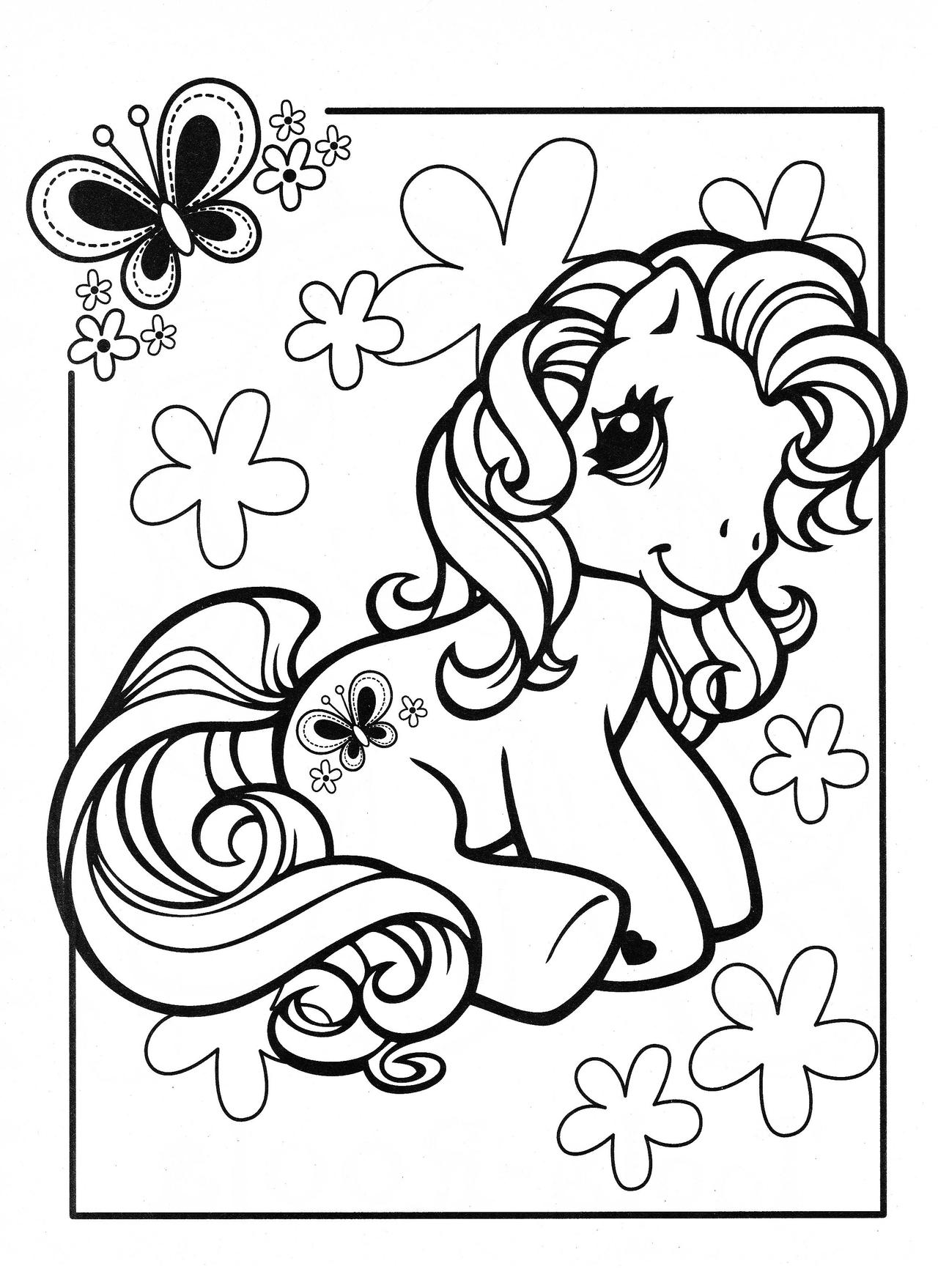 My little pony g coloring page by bundleofyoy on