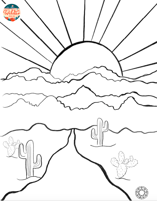 Coloring pages â eclectic co local sustainable handmade