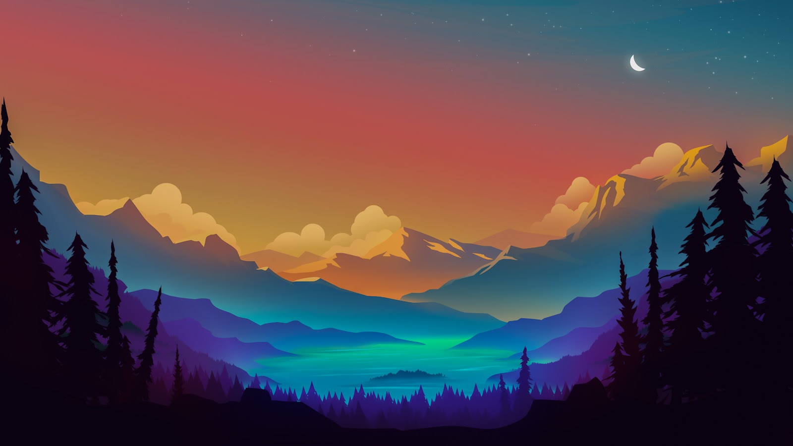 Download Free 100 + sunset art desktop Wallpapers