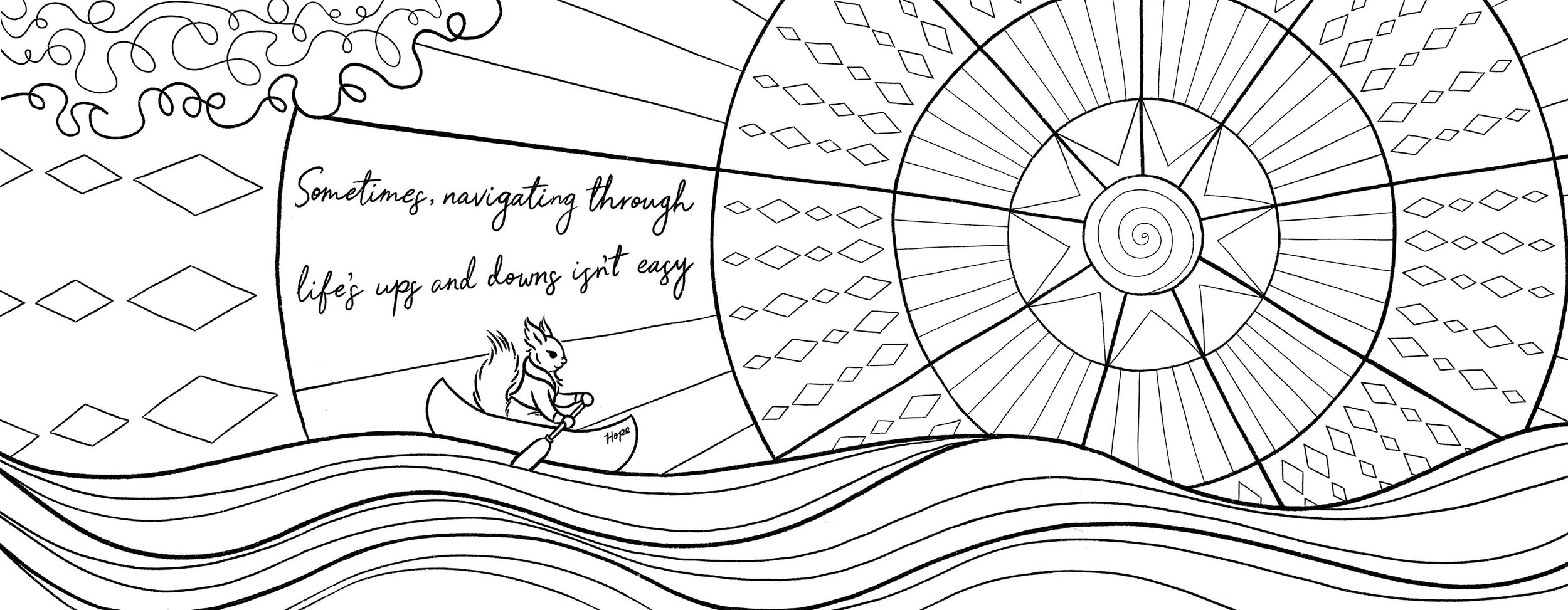 Art therapy project coloring book â kate collett