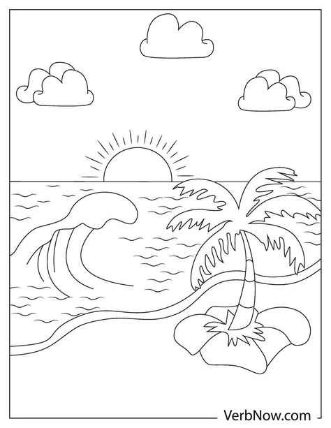 Top sunset coloring pages ideas and inspiration