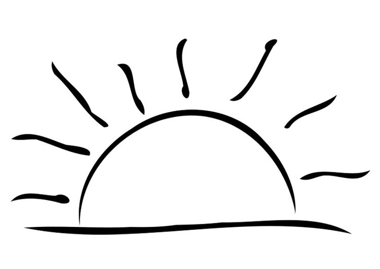 Coloring page sunset coloring pages for kids coloring pages sun coloring pages