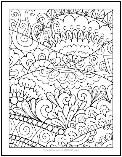 Sunset hills coloring page print it free