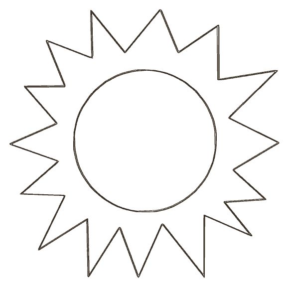 Sun template sun template free stencils printables sun coloring pages