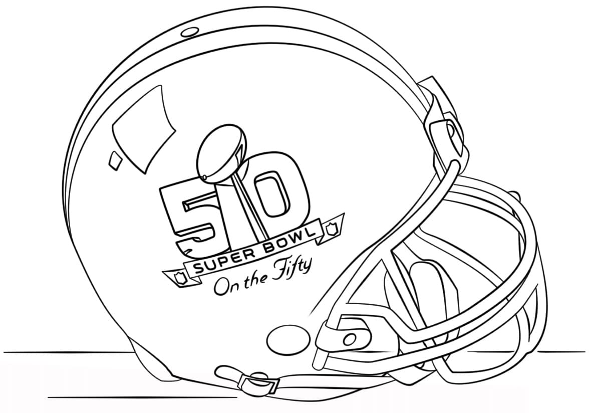 Super bowl coloring pages new pictures free printable