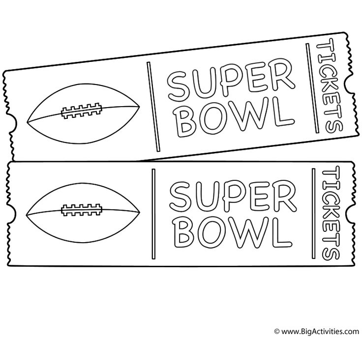 Super bowl game tickets