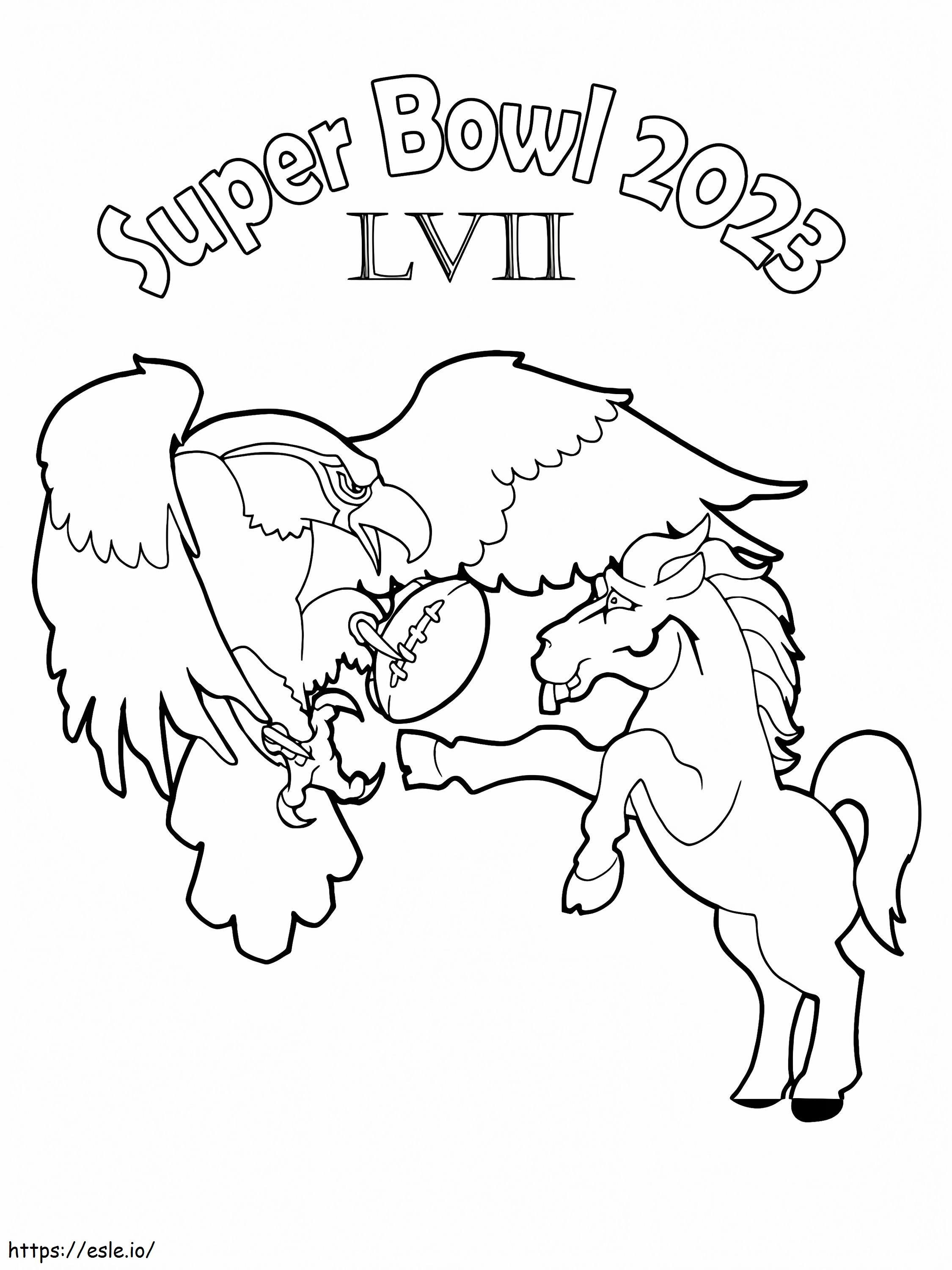 Super bowl coloring page coloring page