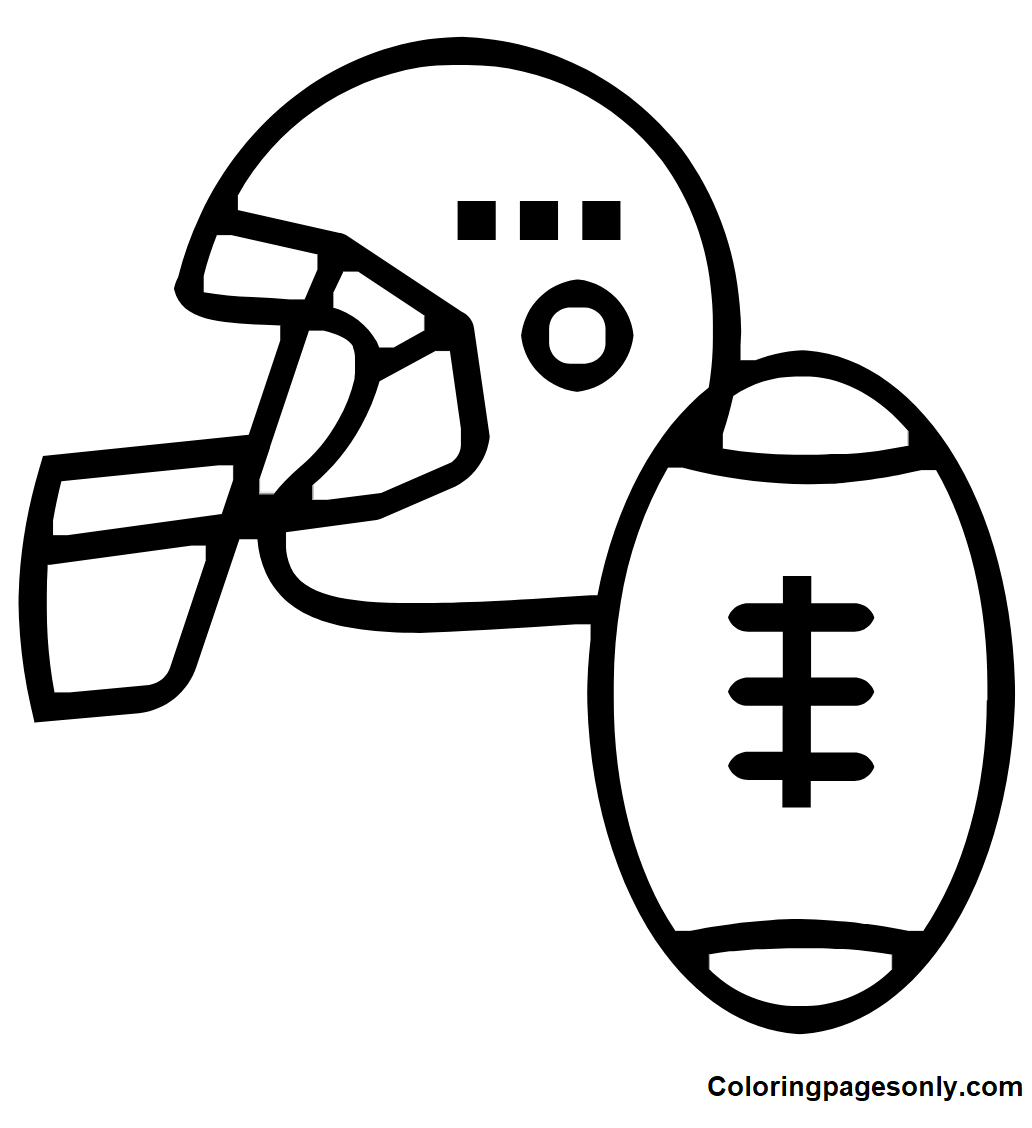 Super bowl coloring pages printable for free download