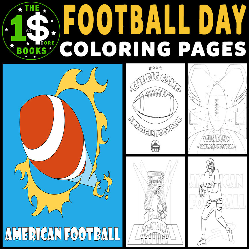 American football day coloring pages november holiday coloring sheets made by teachers