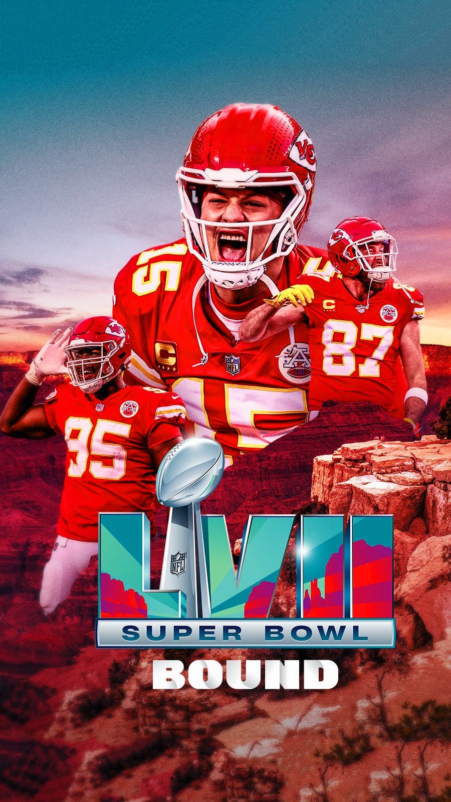 Kansas City Chiefs Super Bowl Newspaper Digital HD iPhone 