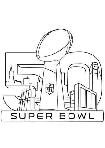 Super bowl coloring page free printable coloring pages