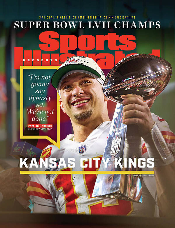 Kansas city chiefs super bowl lvii champions poster by sports illustrated