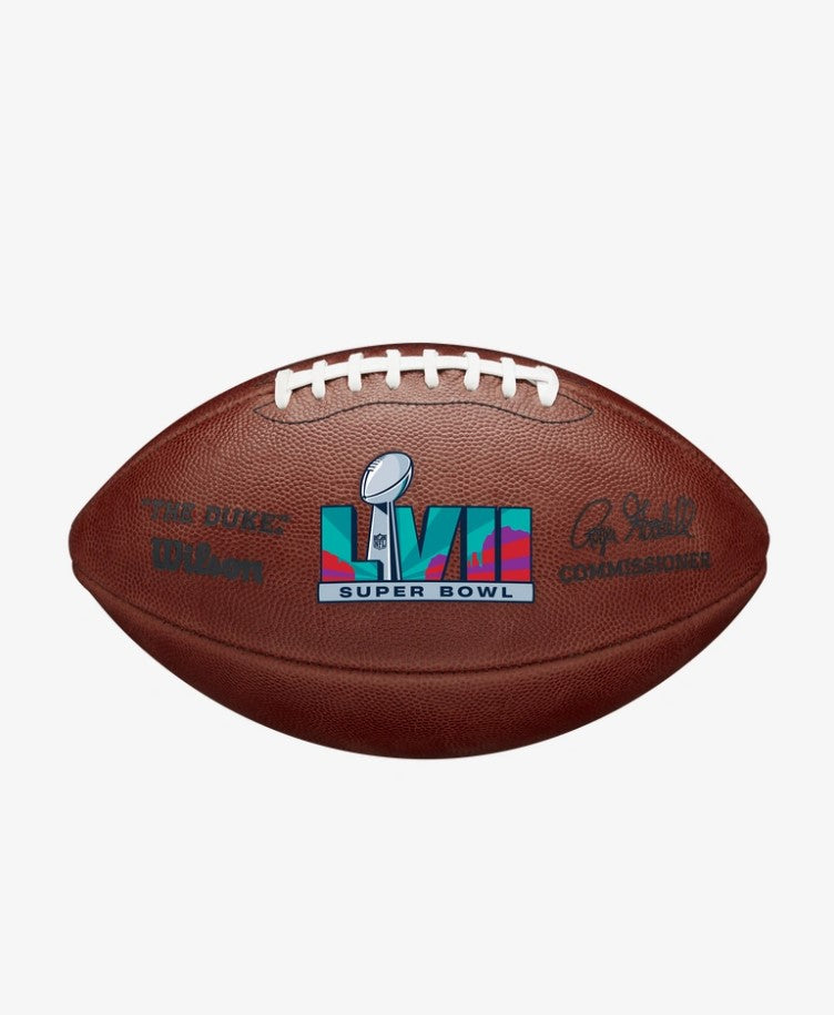 Super bowl lvii wilson official game football