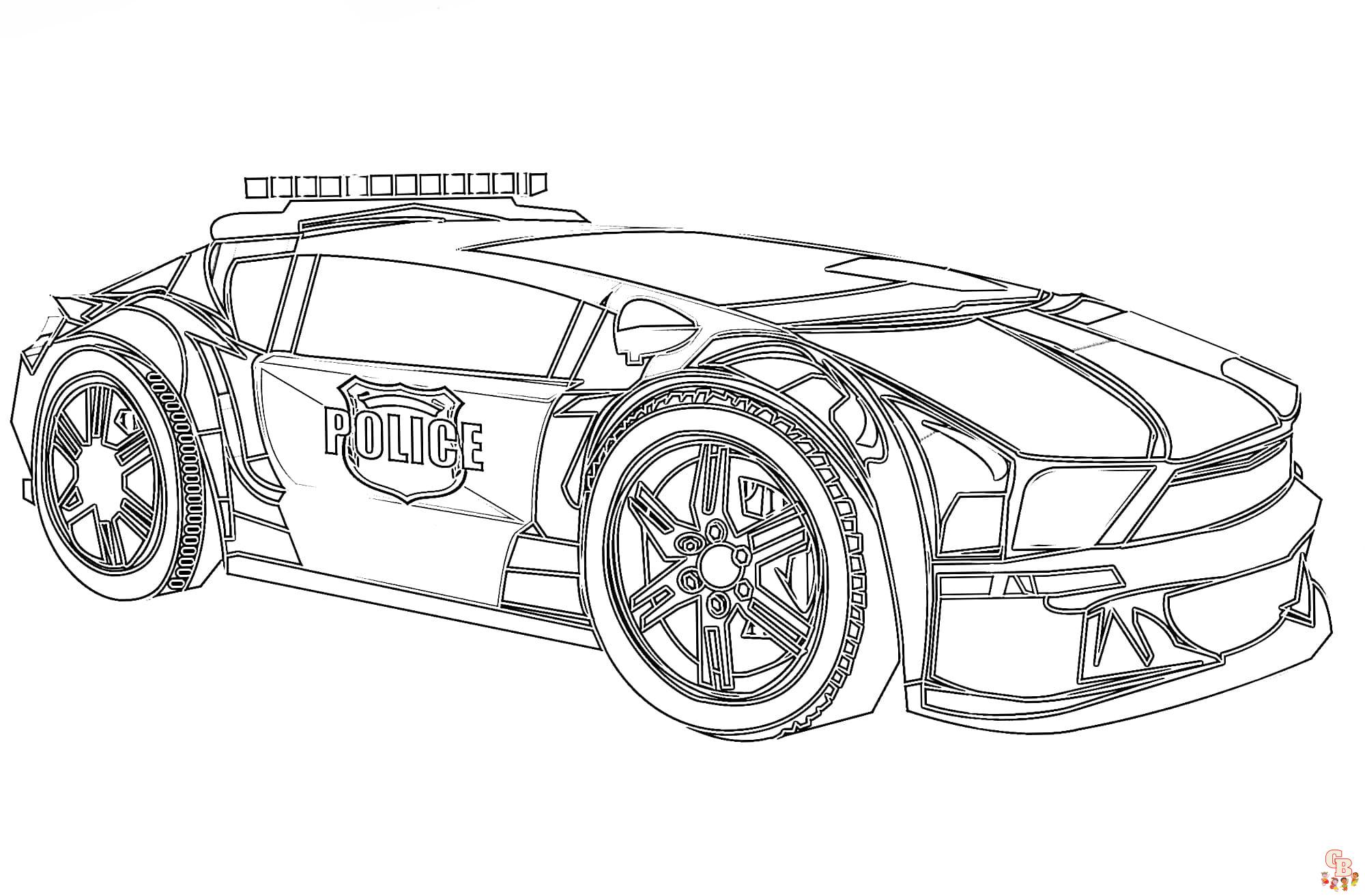 Rev up your creativity with supercars coloring pages