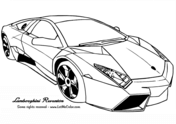 Supercars coloring pages free printable pictures