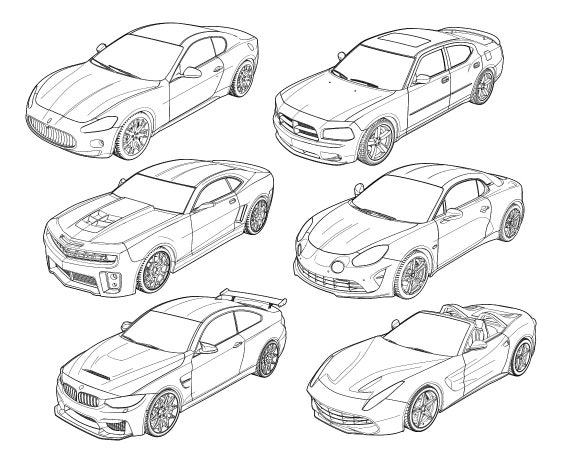 Cars coloring pages cars coloring book sports car coloring pages printable coloring pages sports cars coloring book jpg pdf