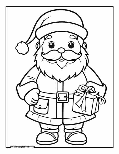 Christmas coloring pages